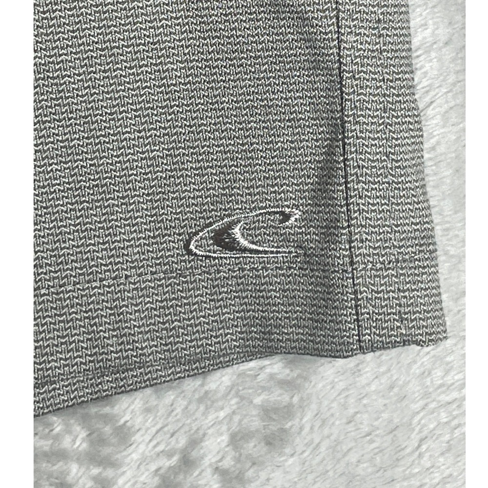 O'Neill Hybrid Shorts Mens 40 Grey Textured Flat Front Casual Surf Skate - Picture 4 of 11
